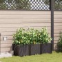 Macetero de Jardín 3 pcs Marrón Acero en Macetas y jardineras | Comprar online en Foru.es