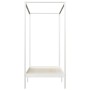 Estructura cama con dosel madera maciza pino blanco 90x200 cm de vidaXL, Camas y somieres - Ref: Foro24-283262, Precio: 169,0...
