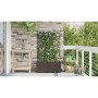 Macetero de Jardín 2 pcs Marrón Acero en Macetas y jardineras | Comprar online en Foru.es