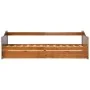 Estructura de sofá cama madera de pino marrón miel 90x200 cm de vidaXL, Camas y somieres - Ref: Foro24-283153, Precio: 229,36...