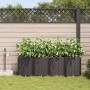 Macetero de Jardín 4 pcs Marrón Acero en Macetas y jardineras | Comprar online en Foru.es