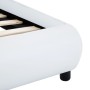 Estructura de cama de cuero sintético blanco 140x200 cm de vidaXL, Camas y somieres - Ref: Foro24-285459, Precio: 196,44 €, D...