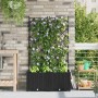 Macetero de Jardín 2 pcs Negro 80 x 40 x 143 cm Acero en Macetas y jardineras | Comprar online en Foru.es