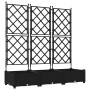 Macetero de Jardín 3 pcs Negro 120 x 40 x 125,5 cm Acero en Macetas y jardineras | Comprar online en Foru.es