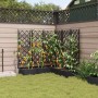 Macetero de Jardín 5 pcs Negro 120 x 120 x 125,5 cm Acero en Macetas y jardineras | Comprar online en Foru.es