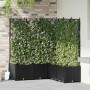 Macetero de Jardín 5 pcs Negro 120 x 120 x 143 cm Acero en Macetas y jardineras | Comprar online en Foru.es