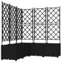 Macetero de Jardín 5 pcs Negro 120 x 120 x 143 cm Acero en Macetas y jardineras | Comprar online en Foru.es