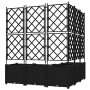 Macetero de Jardín 5 pcs Negro 120 x 120 x 143 cm Acero en Macetas y jardineras | Comprar online en Foru.es