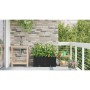 Macetero de Jardín 2 pcs Negro Acero en Macetas y jardineras | Comprar online en Foru.es