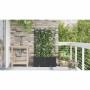 Macetero de Jardín 2 pcs Negro Acero en Macetas y jardineras | Comprar online en Foru.es