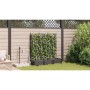 Macetero de Jardín 3 pcs Negro Acero en Macetas y jardineras | Comprar online en Foru.es