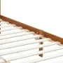 Cama con dosel de madera maciza de pino marrón miel 90x200 cm de vidaXL, Camas y somieres - Ref: Foro24-283256, Precio: 95,53...