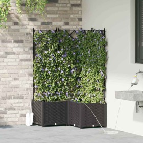 Macetero de Jardín 3 pcs Negro Acero en Macetas y jardineras | Comprar online en Foru.es