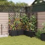 Macetero de Jardín 5 pcs Negro Acero en Macetas y jardineras | Comprar online en Foru.es