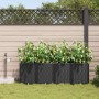 Macetero de Jardín 4 pcs Negro Acero en Macetas y jardineras | Comprar online en Foru.es