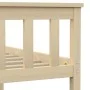 Estructura de cama de madera maciza de pino clara 160x200 cm de vidaXL, Camas y somieres - Ref: Foro24-283224, Precio: 143,18...