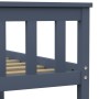 Estructura de cama de madera maciza de pino gris 160x200 cm de vidaXL, Camas y somieres - Ref: Foro24-283230, Precio: 181,00 ...