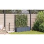 Macetero de Jardín 3 pcs Gris Claro 120 x 40 x 143 cm Acero en Macetas y jardineras | Comprar online en Foru.es