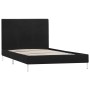Estructura de cama de tela negro 90x200 cm de vidaXL, Camas y somieres - Ref: Foro24-280941, Precio: 101,49 €, Descuento: %