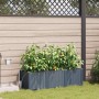 Macetero de Jardín 3 pcs Gris Claro Acero en Macetas y jardineras | Comprar online en Foru.es