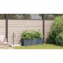 Macetero de Jardín 3 pcs Gris Claro Acero en Macetas y jardineras | Comprar online en Foru.es