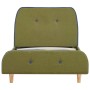 Estructura de cama de tela verde 90x200 cm de vidaXL, Camas y somieres - Ref: Foro24-280931, Precio: 126,17 €, Descuento: %