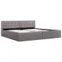 Cama canapé hidráulica con almacenaje tela gris topo 180x200 cm de vidaXL, Camas y somieres - Ref: Foro24-285599, Precio: 351...