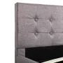 Cama canapé hidráulica con almacenaje tela gris topo 180x200 cm de vidaXL, Camas y somieres - Ref: Foro24-285599, Precio: 351...