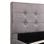 Cama canapé hidráulica con almacenaje tela gris topo 180x200 cm de vidaXL, Camas y somieres - Ref: Foro24-285599, Precio: 355...