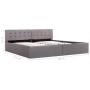 Cama canapé hidráulica con almacenaje tela gris topo 180x200 cm de vidaXL, Camas y somieres - Ref: Foro24-285599, Precio: 355...