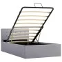 Cama canapé hidráulica con almacenaje tela gris claro 90x200cm de vidaXL, Camas y somieres - Ref: Foro24-285576, Precio: 293,...