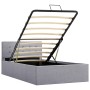 Cama canapé hidráulica con almacenaje tela gris claro 90x200cm de vidaXL, Camas y somieres - Ref: Foro24-285576, Precio: 276,...