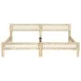 Estructura de cama de madera maciza de mango 200 cm de vidaXL, Camas y somieres - Ref: Foro24-288429, Precio: 173,89 €, Descu...