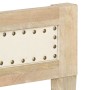 Estructura de cama de madera maciza de mango 200 cm de vidaXL, Camas y somieres - Ref: Foro24-288429, Precio: 175,52 €, Descu...