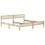 Estructura de cama de madera maciza de mango 200 cm de vidaXL, Camas y somieres - Ref: Foro24-288429, Precio: 173,89 €, Descu...