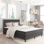 Estructura de cama Box Spring tela gris 160x200 cm de vidaXL, Camas y somieres - Ref: Foro24-287457, Precio: 136,55 €, Descue...