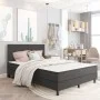 Estructura de cama Box Spring tela gris 160x200 cm de vidaXL, Camas y somieres - Ref: Foro24-287457, Precio: 144,61 €, Descue...