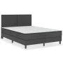 Estructura de cama Box Spring tela gris 160x200 cm de vidaXL, Camas y somieres - Ref: Foro24-287457, Precio: 144,61 €, Descue...