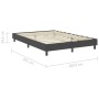 Estructura de cama Box Spring tela gris 160x200 cm de vidaXL, Camas y somieres - Ref: Foro24-287457, Precio: 136,55 €, Descue...