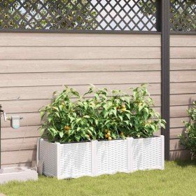 Macetero de Jardín 3 pcs Acero en Macetas y jardineras | Comprar online en Foru.es