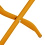 Silla de jardín plegable 2 pcs Mostaza 42 x 52 x 82cm en Sillas de jardín | Comprar online en Foru.es