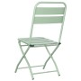 Silla de jardín plegable 2 pcs Menta claro 42 x 52 x 82cm en Sillas de jardín | Comprar online en Foru.es