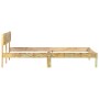 Estructura de cama de madera maciza reciclada 120x200 cm de vidaXL, Camas y somieres - Ref: Foro24-288435, Precio: 128,07 €, ...