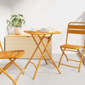 Mesa de Bistró Mostaza 55 x 55 x 72,5 cm en Mesas de jardín | Comprar online en Foru.es