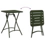 Conjunto bistro 3 pcs Verde Acero en Conjuntos de jardín | Comprar online en Foru.es