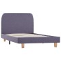 Estructura de cama de tela gris claro 90x200 cm de vidaXL, Camas y somieres - Ref: Foro24-280871, Precio: 90,87 €, Descuento: %