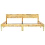 Estructura de cama de madera maciza reciclada 200x200 cm de vidaXL, Camas y somieres - Ref: Foro24-288439, Precio: 161,68 €, ...