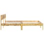 Estructura de cama de madera maciza reciclada 200x200 cm de vidaXL, Camas y somieres - Ref: Foro24-288439, Precio: 161,68 €, ...