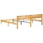 Estructura de cama de madera maciza reciclada 200x200 cm de vidaXL, Camas y somieres - Ref: Foro24-288439, Precio: 161,68 €, ...