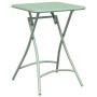 Conjunto bistro 3 pcs Verde Acero en Conjuntos de jardín | Comprar online en Foru.es